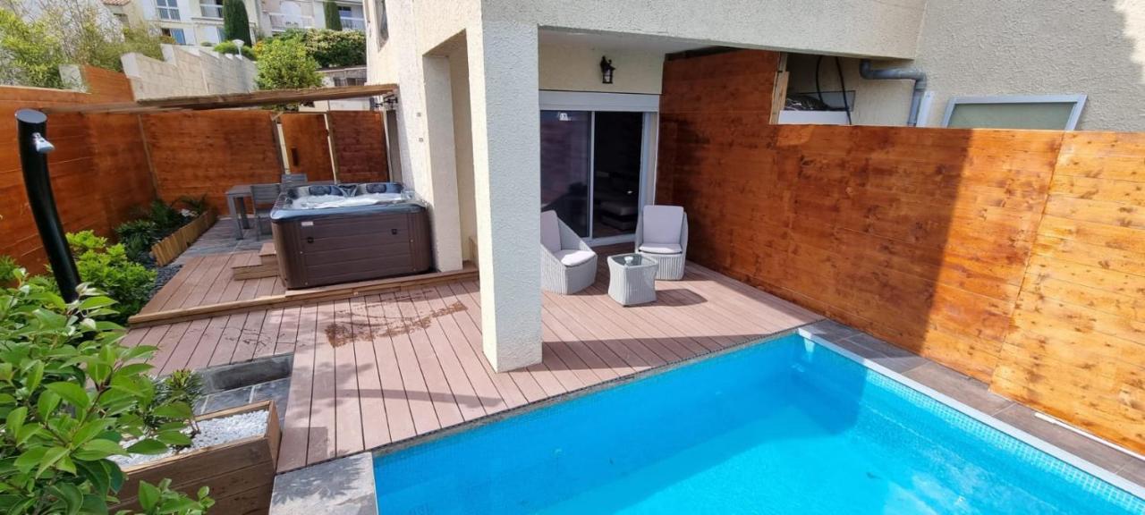 Reves De Vie, Appartement Vue Mer, Grande Piscine Privee , Spa Privatif カシ エクステリア 写真